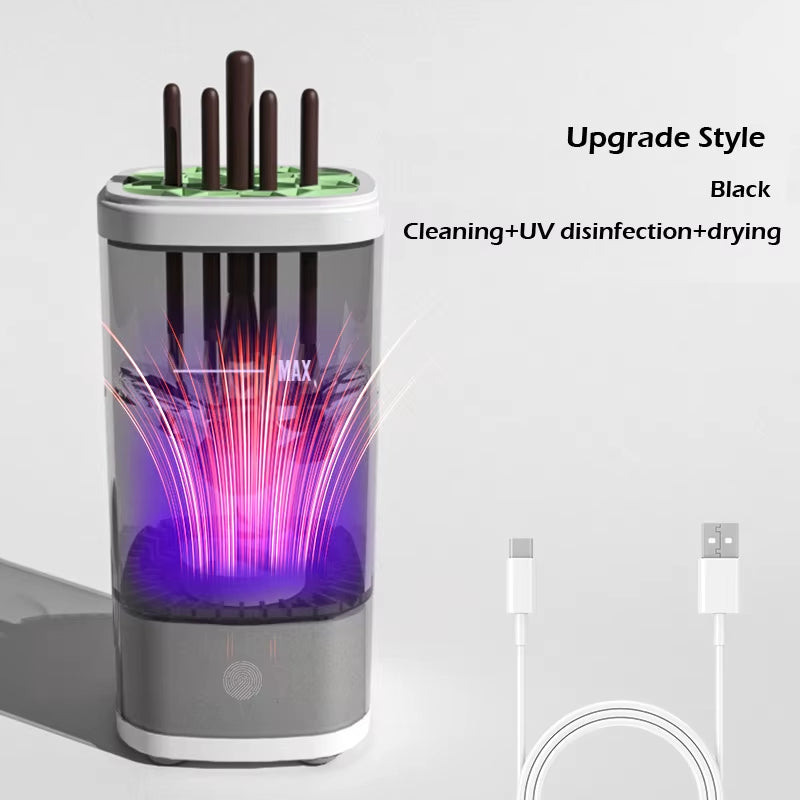 USB Plug Portable Electric Makeup Brush Cleaner Rechargeable Makeup Brushes Cleaning Tool Automatic Makeup Brush Cleaning
