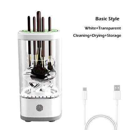 USB Plug Portable Electric Makeup Brush Cleaner Rechargeable Makeup Brushes Cleaning Tool Automatic Makeup Brush Cleaning