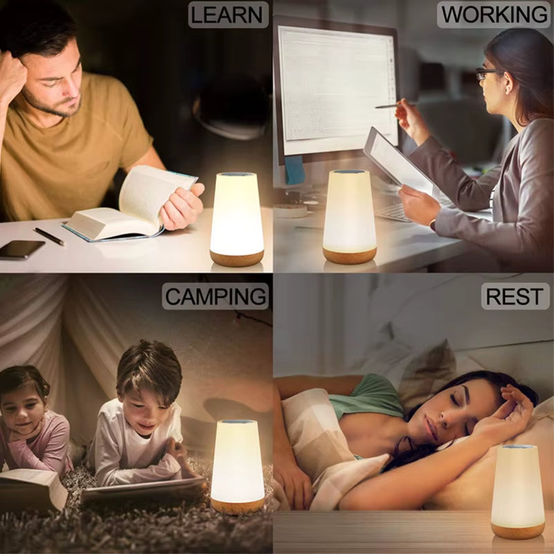 Illuminate Your Space with the Xiaomi 13 Color Changing Night Light - RGB Remote Control, Touch Dimmable, and USB Rechargeable for Ultimate Convenience