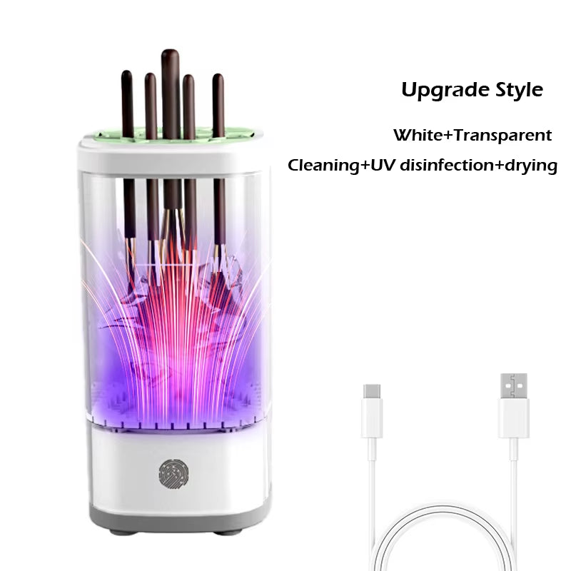 USB Plug Portable Electric Makeup Brush Cleaner Rechargeable Makeup Brushes Cleaning Tool Automatic Makeup Brush Cleaning