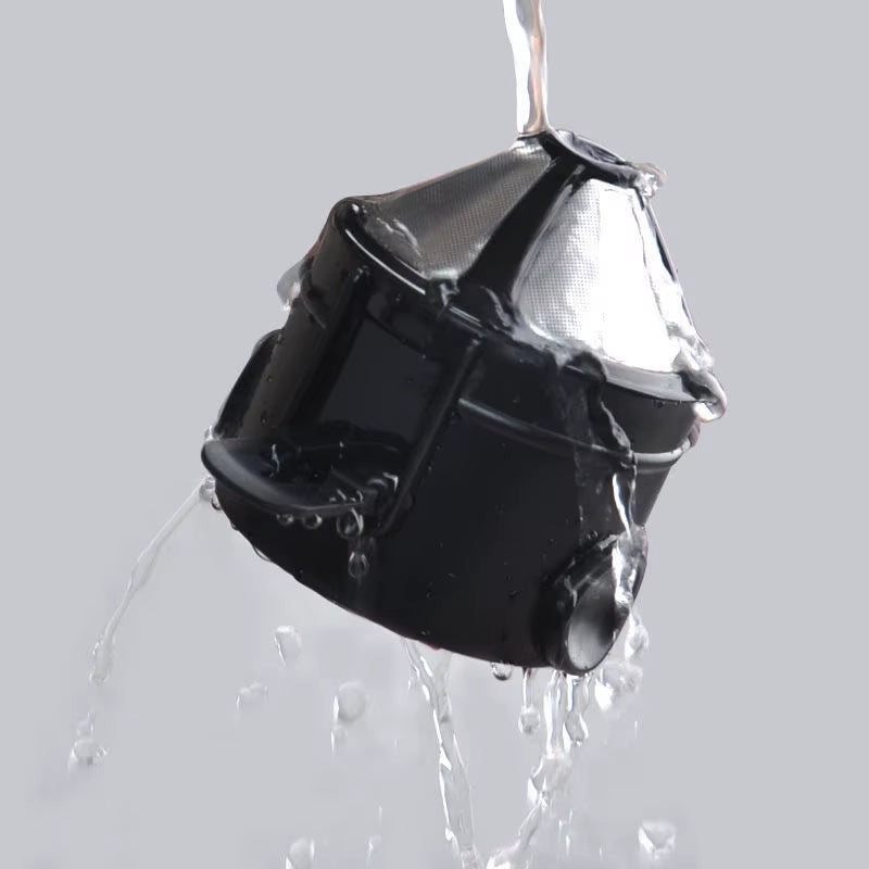 Versatile Collapsible Stainless Steel Coffee and Tea Dripper - Eco-Friendly and Portable