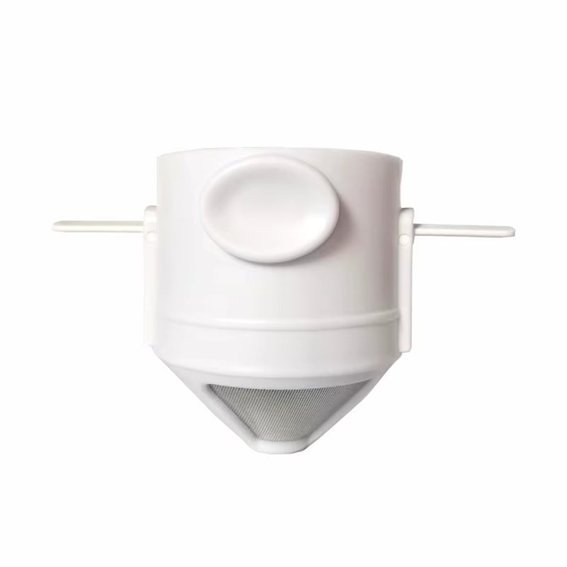 Versatile Collapsible Stainless Steel Coffee and Tea Dripper - Eco-Friendly and Portable