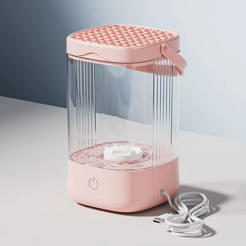 USB Plug Portable Electric Makeup Brush Cleaner Rechargeable Makeup Brushes Cleaning Tool Automatic Makeup Brush Cleaning