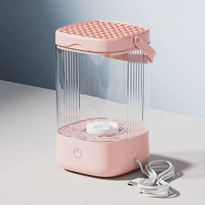 USB Plug Portable Electric Makeup Brush Cleaner Rechargeable Makeup Brushes Cleaning Tool Automatic Makeup Brush Cleaning