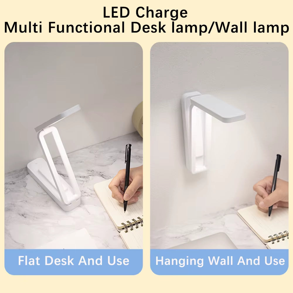 Transform Your Space with the Rechargeable LED Touch Table Lamp - Versatile Dimmable Night Light for Home & Bedroom